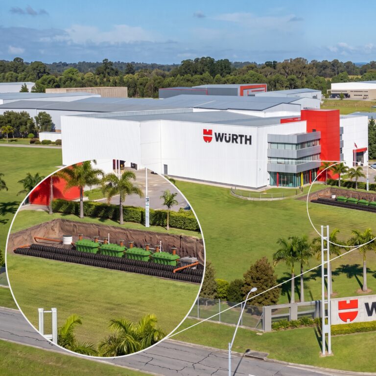 Planta de tratamiento cloacal en Cañuelas | Würth