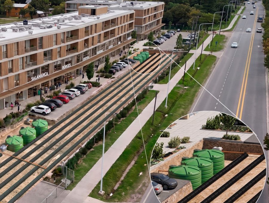 Planta de tratamiento de efluentes cloacales en condiminios