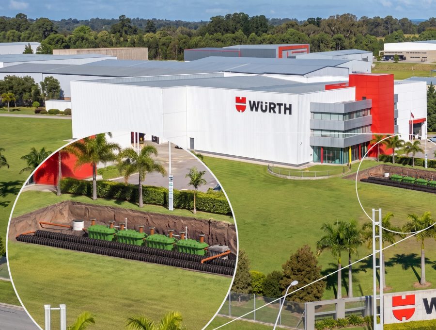 Planta de tratamiento cloacal en Cañuelas | Würth